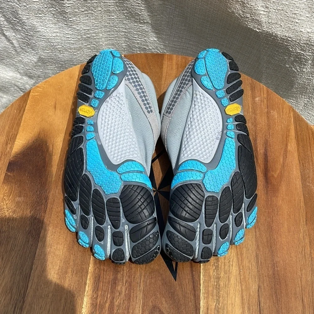 Vibram Fivefingers Women's Bikila LS Gray/Light Blue Size 38